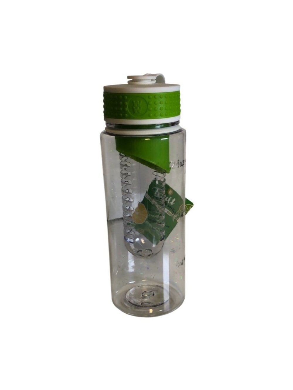 Weight Watchers Fruit Infuser Bottle Twist On Cap 24 Oz BPA Free NEW